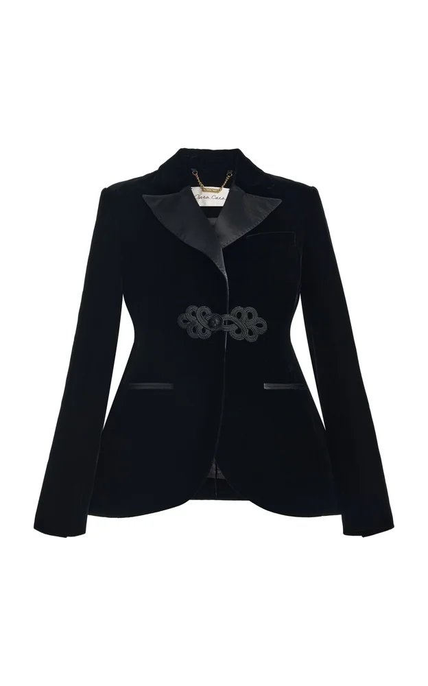 Bradford Lux Velvet Blazer