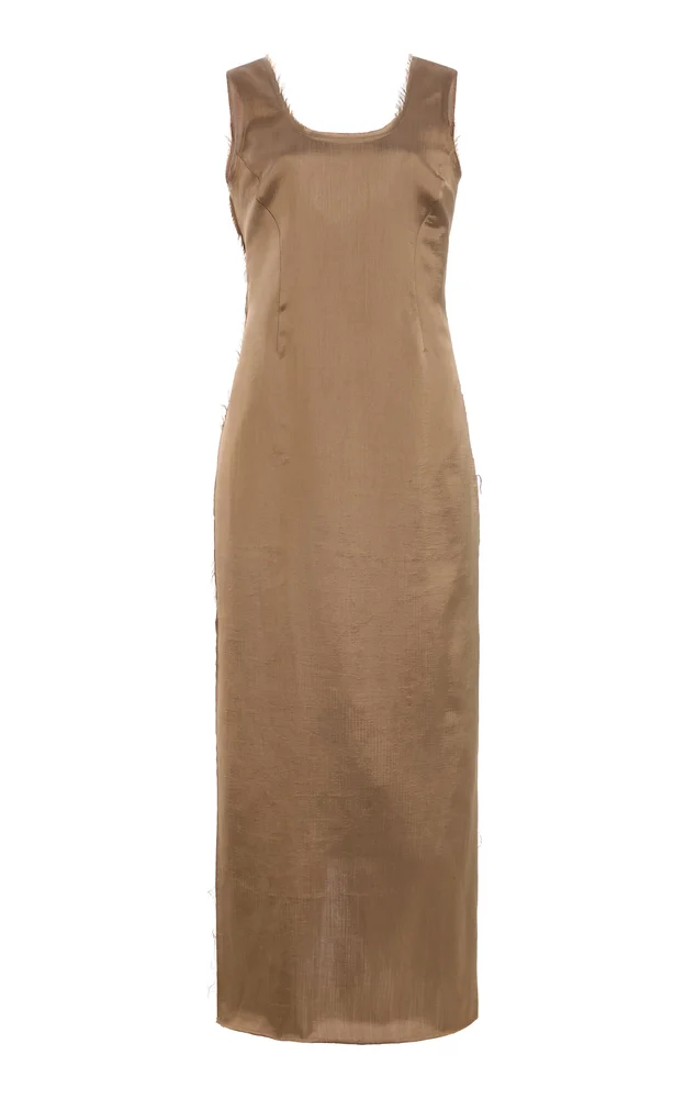 Isadora Wool-Blend Gown