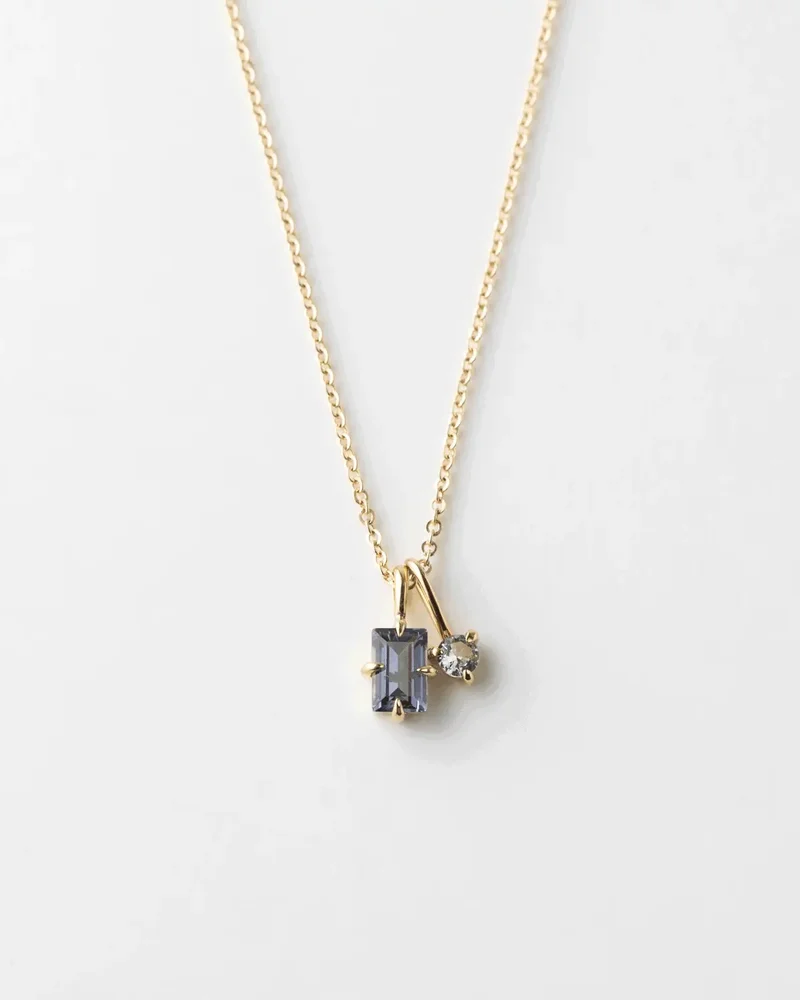 Gold Toi et Moi Necklace