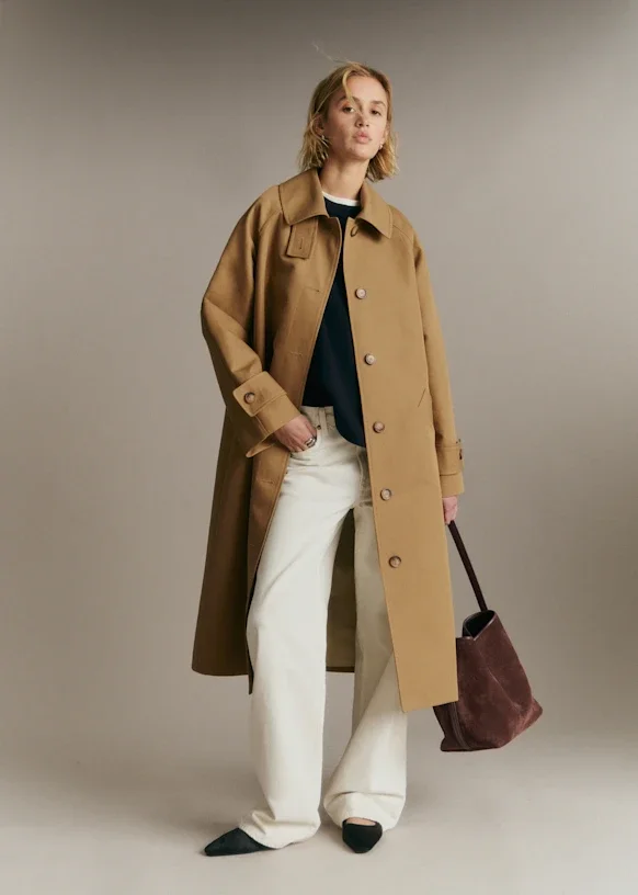 sezane.com Jonas Coat - Camel