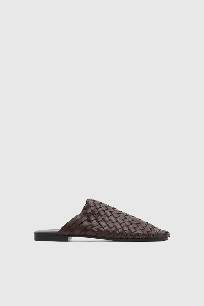 Bunto Woven Loafer in Chocolate