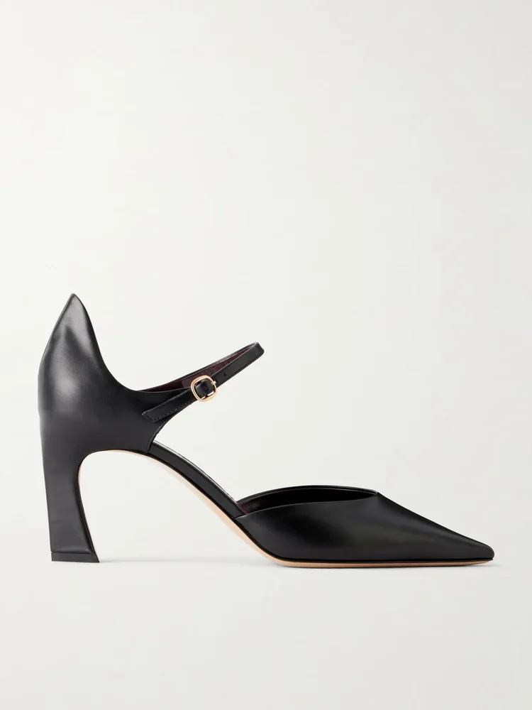 Devil Pump 80 leather Mary Jane pumps