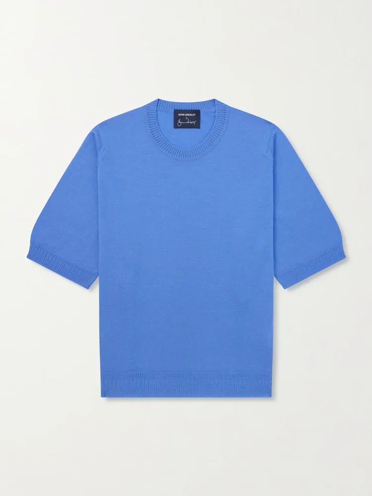 x Bill Nighy Merino Wool T-Shirt