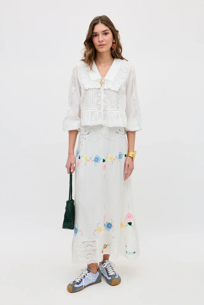 Paulina - Silje Embroidery Ivory