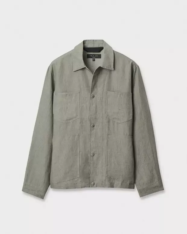 Calder Linen Workwear Jacket