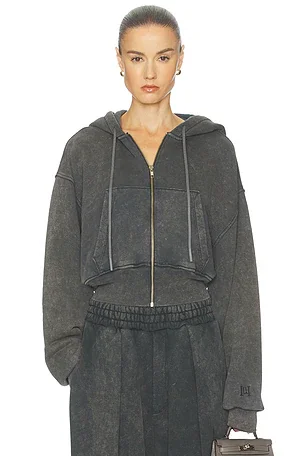 The Full Zip Hoodie in Fleece