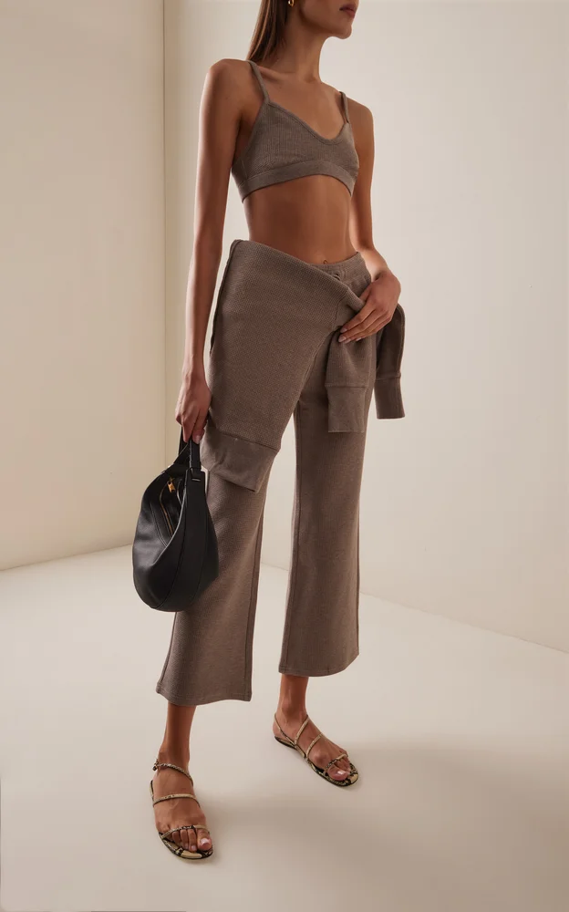 Waffle Knit Lounge Bralette
