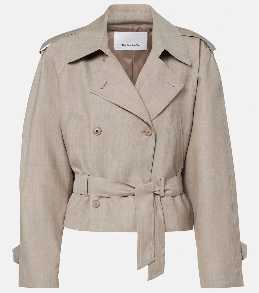 Stan belted wool jacket