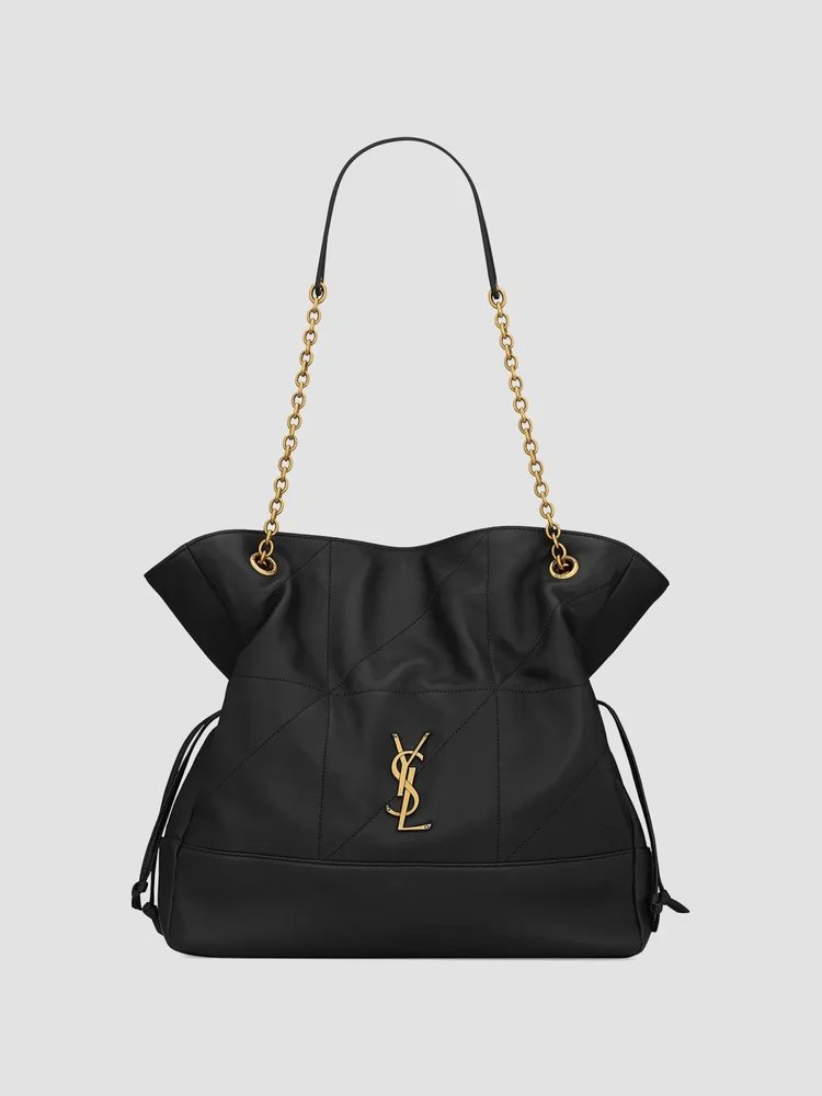 Jamie Shopping Tote Bag in Lambskin