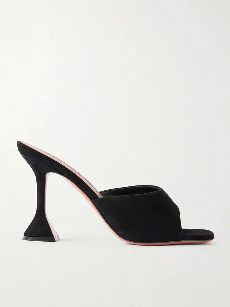 Lupita suede mules