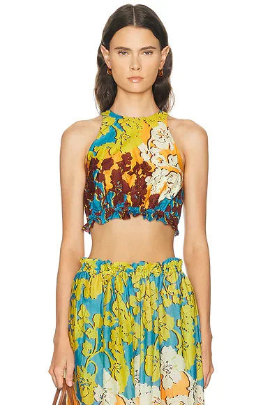 Splice Crop Top