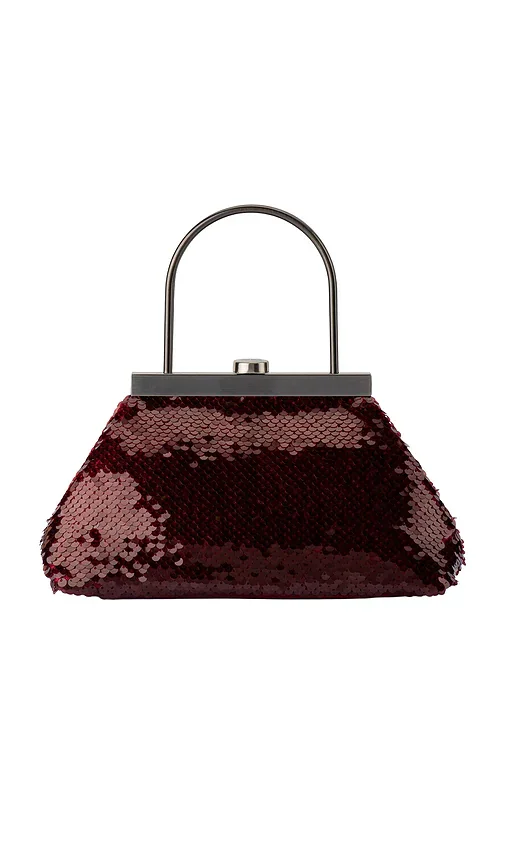 Tori Sequin Top Handle Bag