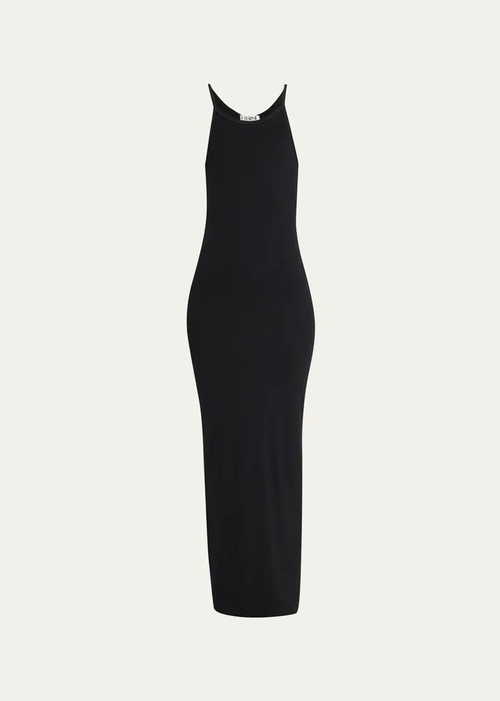 Eterne Scoop-Neck Tank Maxi Dress