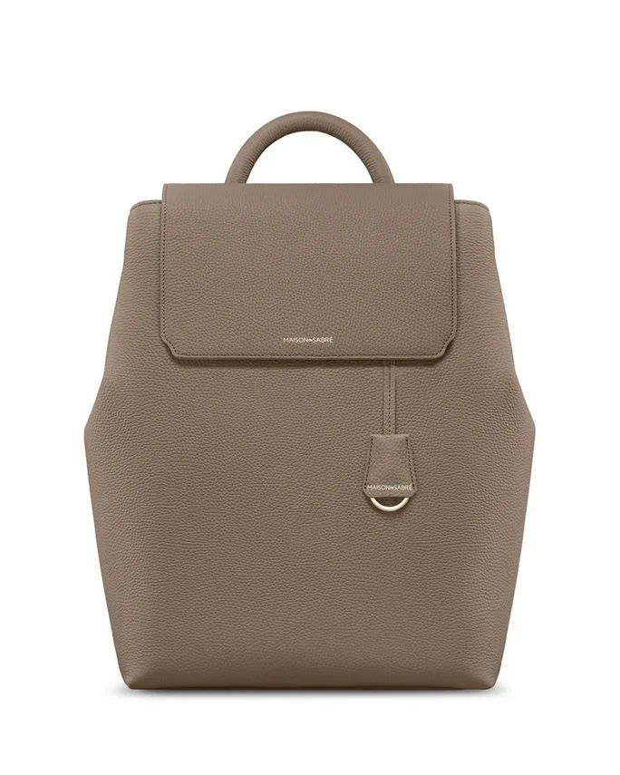 Medium Leather Soft Backpack