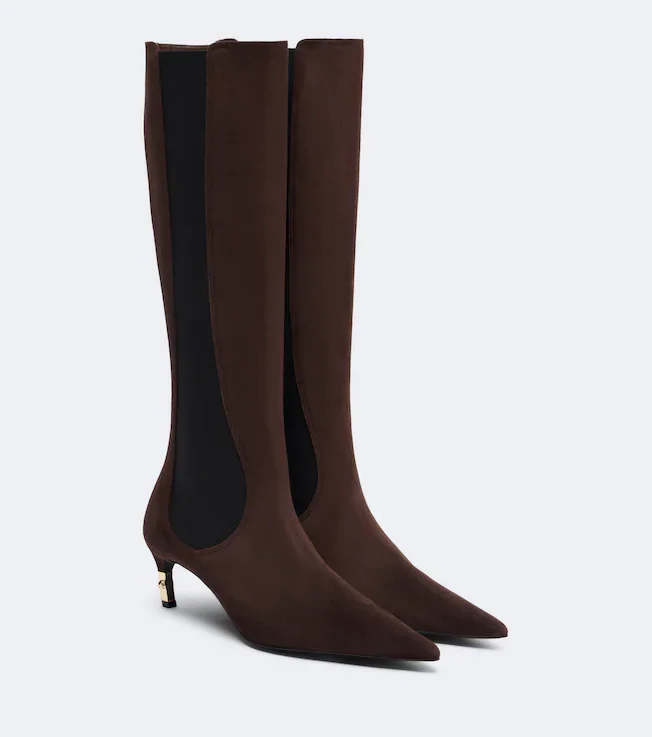 Eva suede knee-high boots