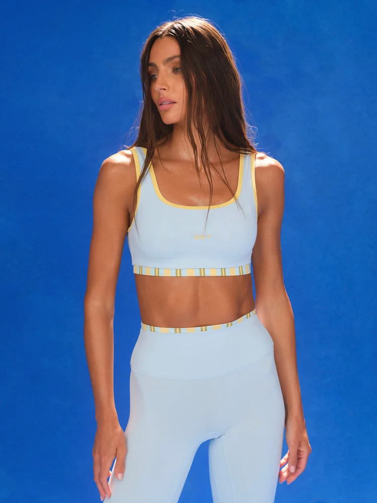 lux stripe band bra