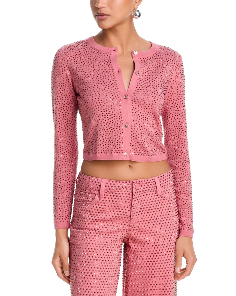 Alice + Olivia Carson Embellished Cardigan