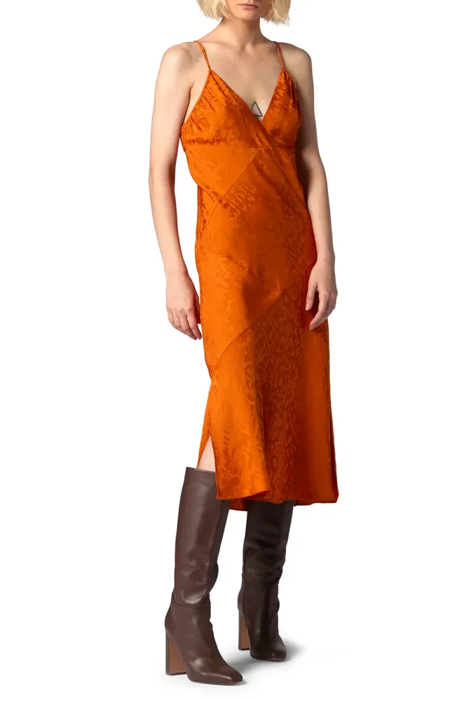 Leo Silk Slipdress