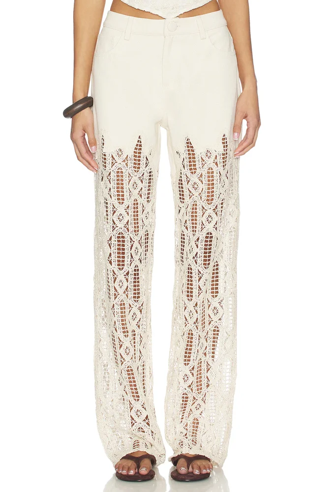 High Waisted Flare Pant