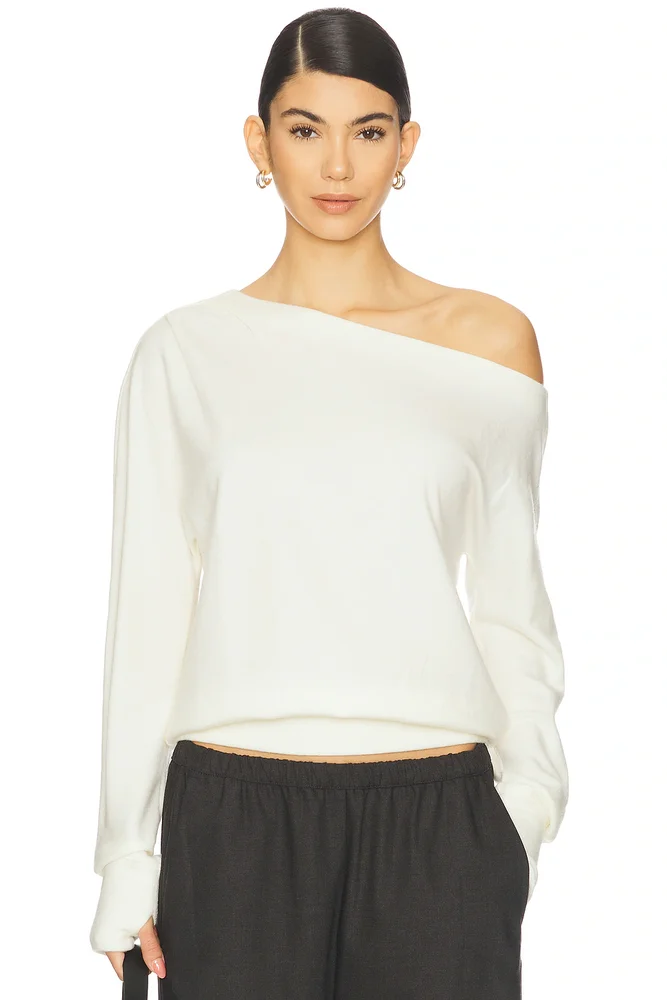 Asymmetrical Thumbhole Top