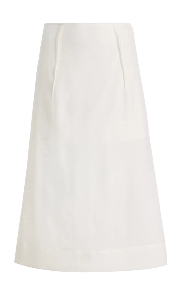 Thetis Sheer Midi Skirt