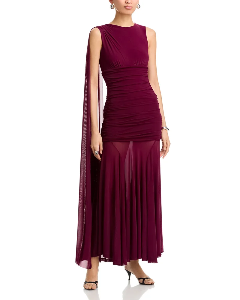 Alverie Mesh Maxi Dress