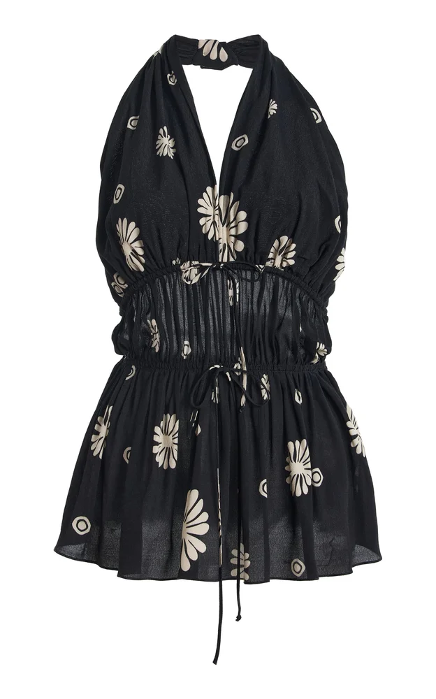 Rosie Pleated Chiffon Top