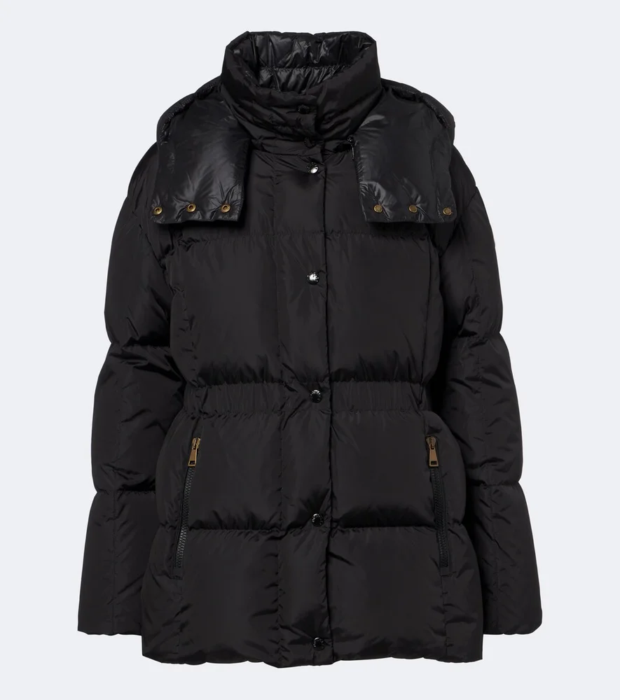 Agneux hooded padded-down jacket