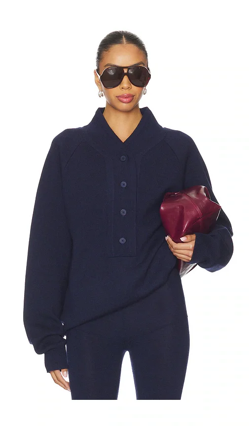 Knit Henley Sweater