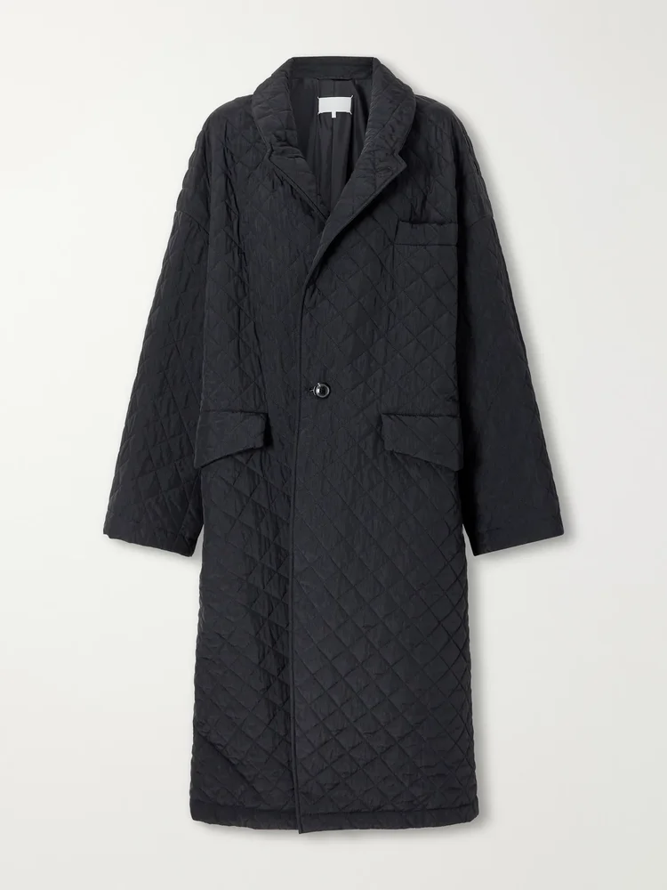 Quilted Shell Coat