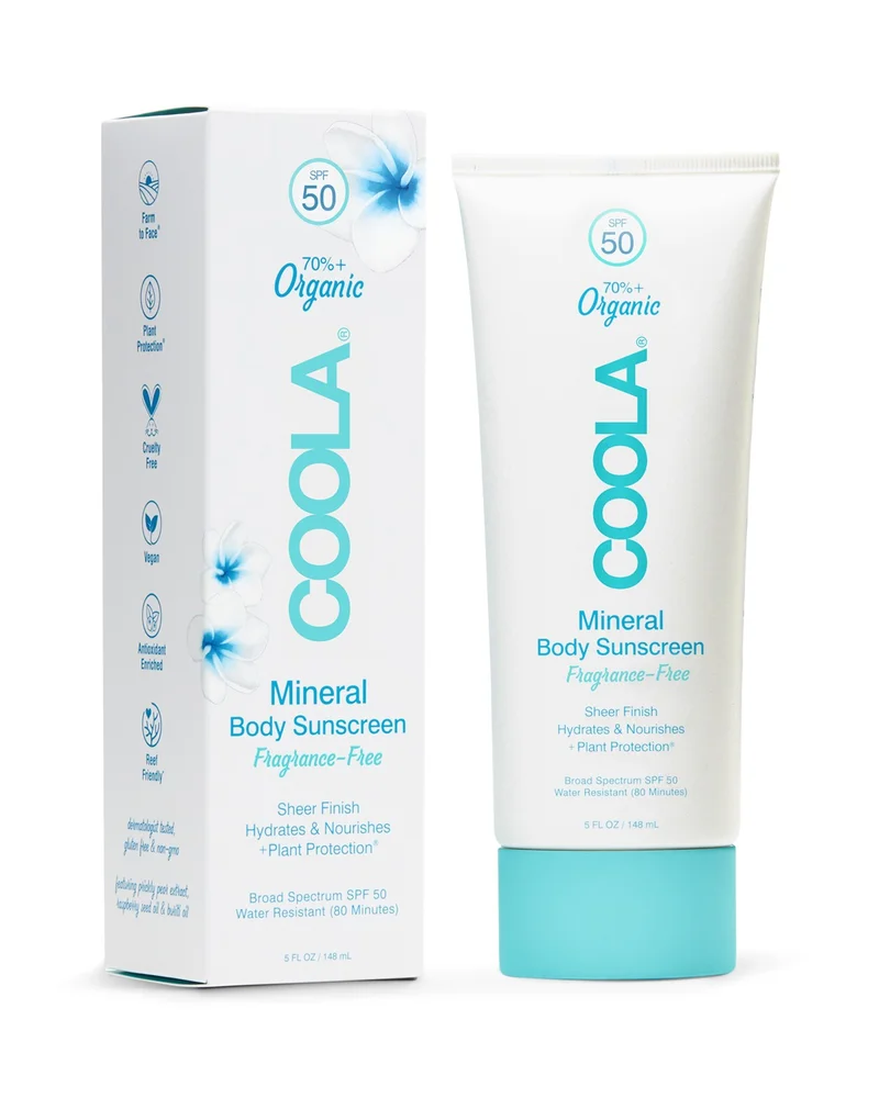 Mineral Body Sunscreen SPF 50, Unscented