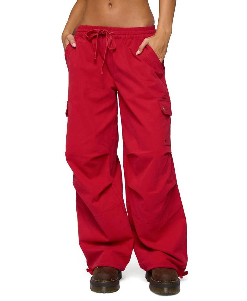 Paskal Twill Baggy Parachute Pants