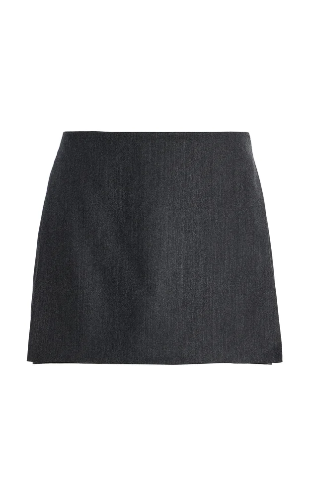 Kenna Wool Mini Skirt