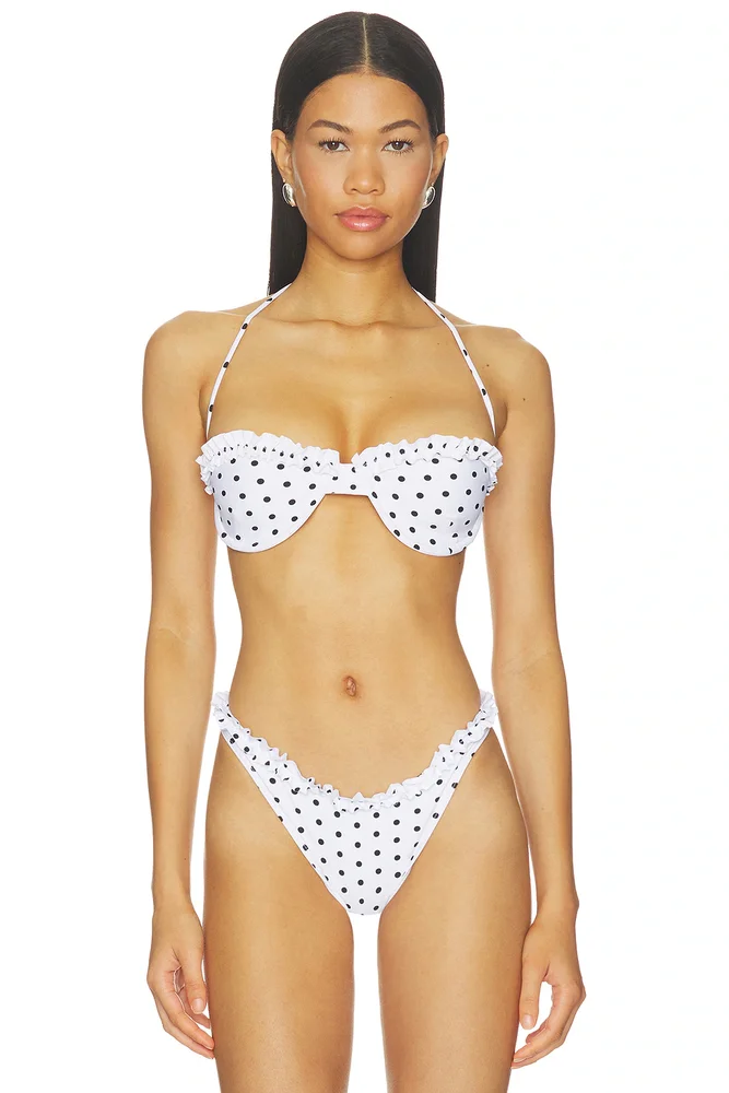 Polly Coco Reversible Underwire Top