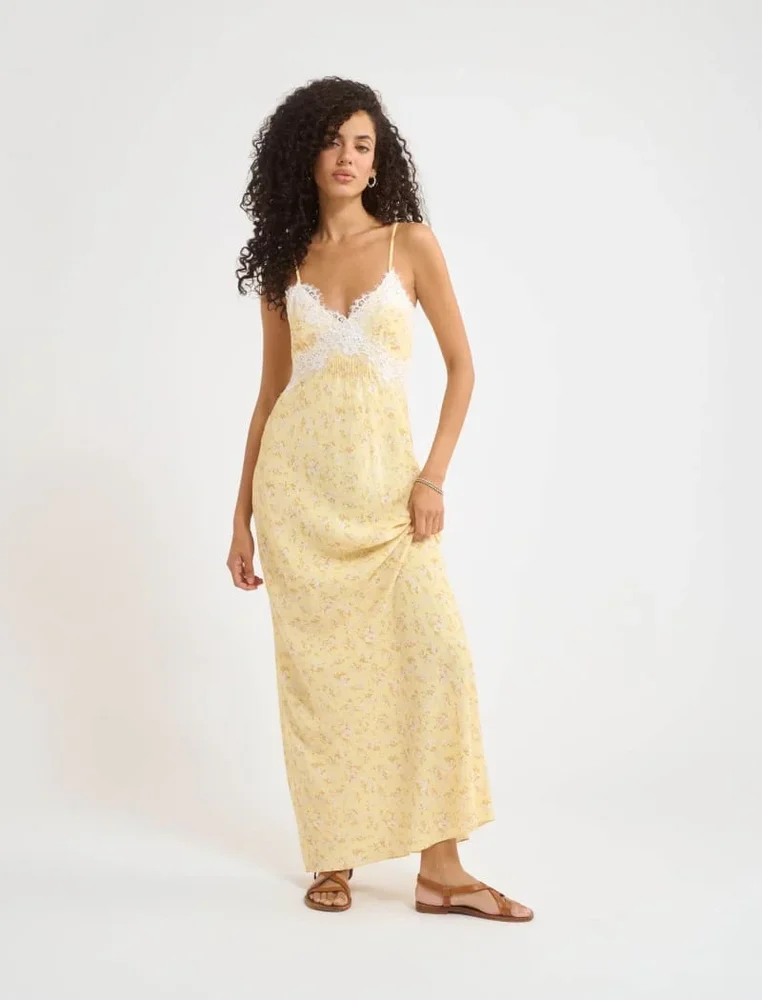 Beachwood Maxi Dress, Sunlit Flora
