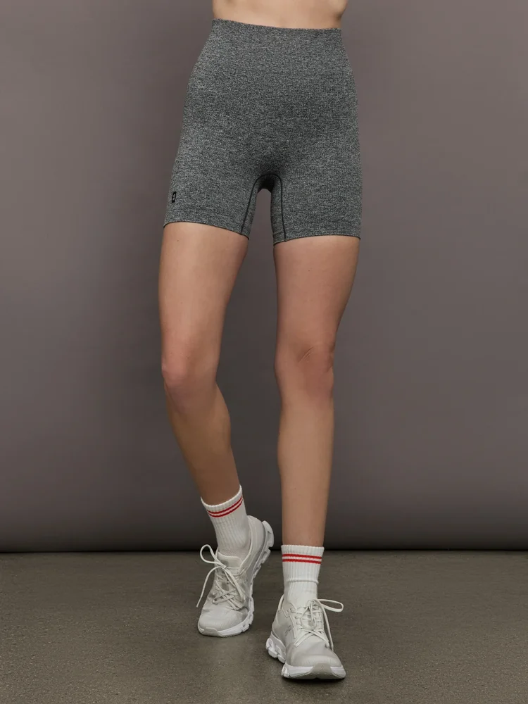 Studio Knit Shorts - Graphite Heather