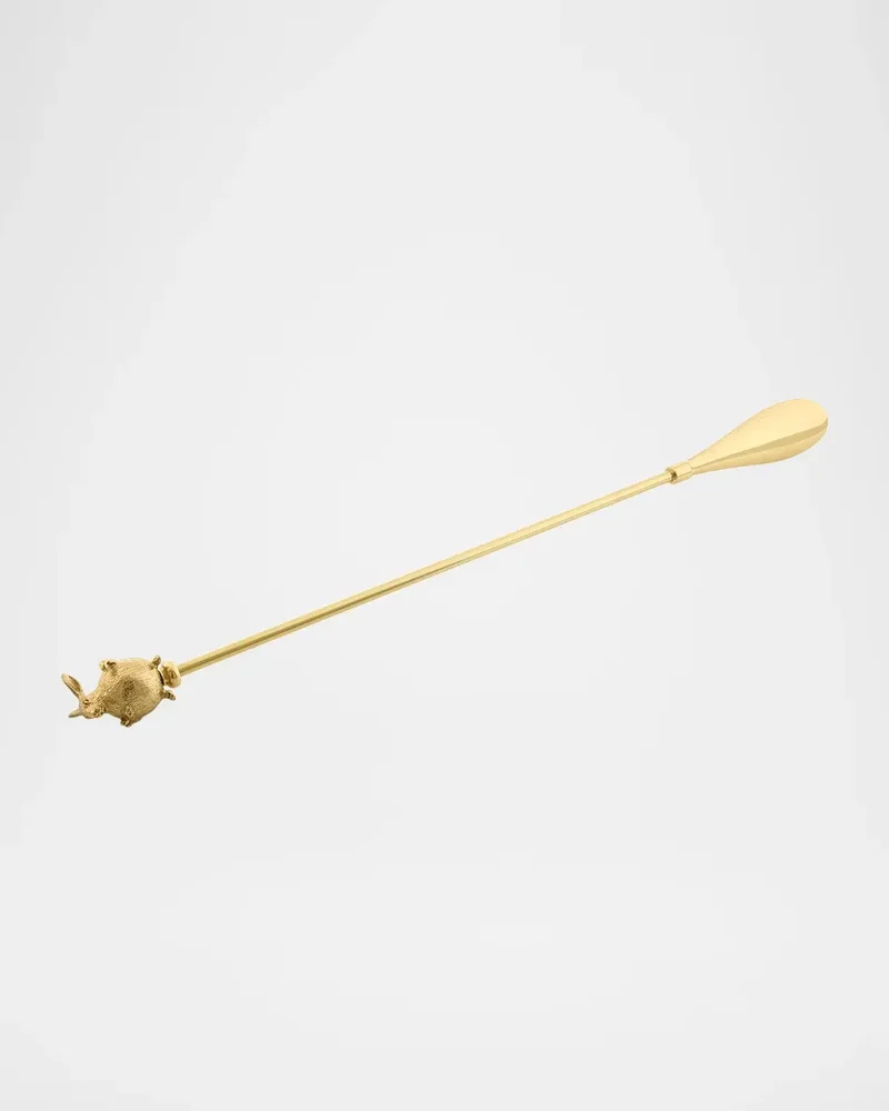 Brass Bunny Shoehorn