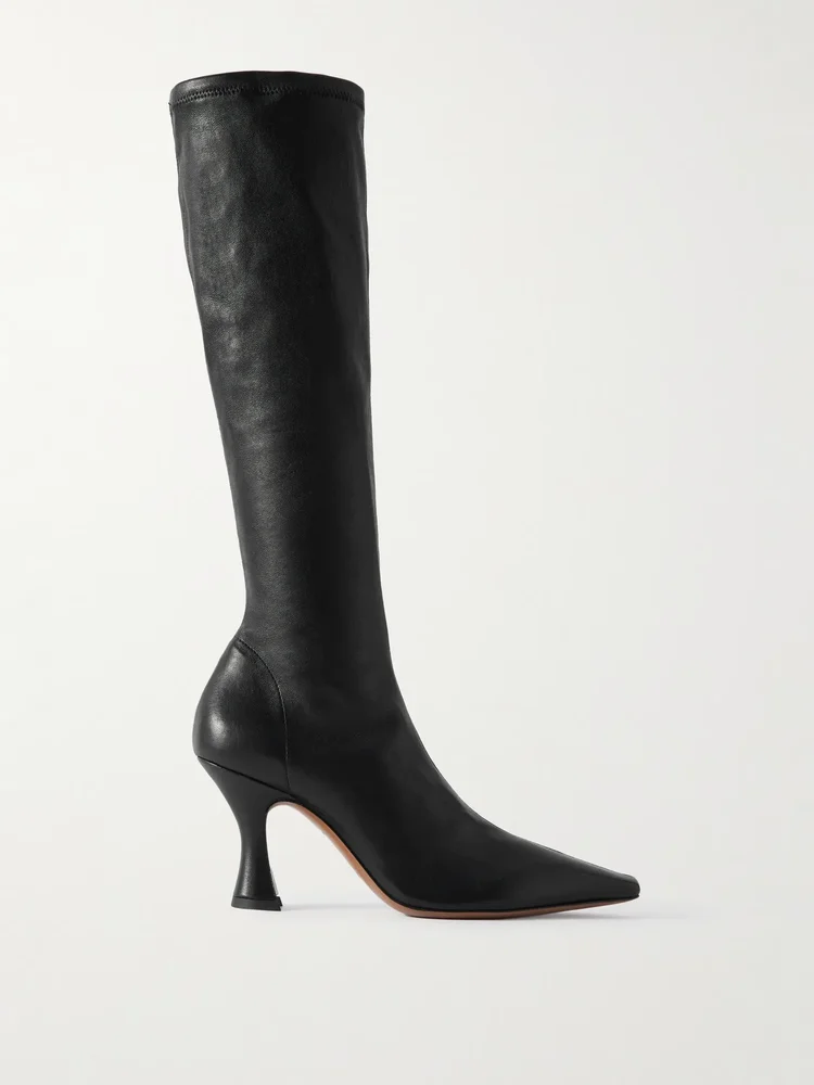 Ran leather knee boots