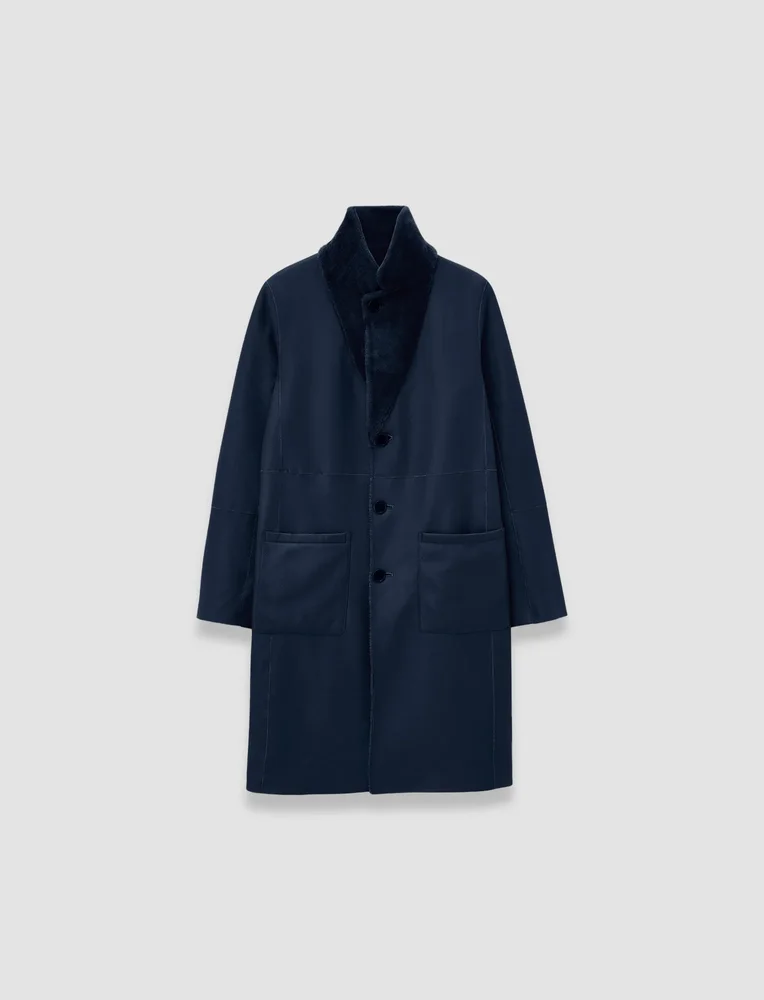 Britanny Reversible Soft Shearling Jacket