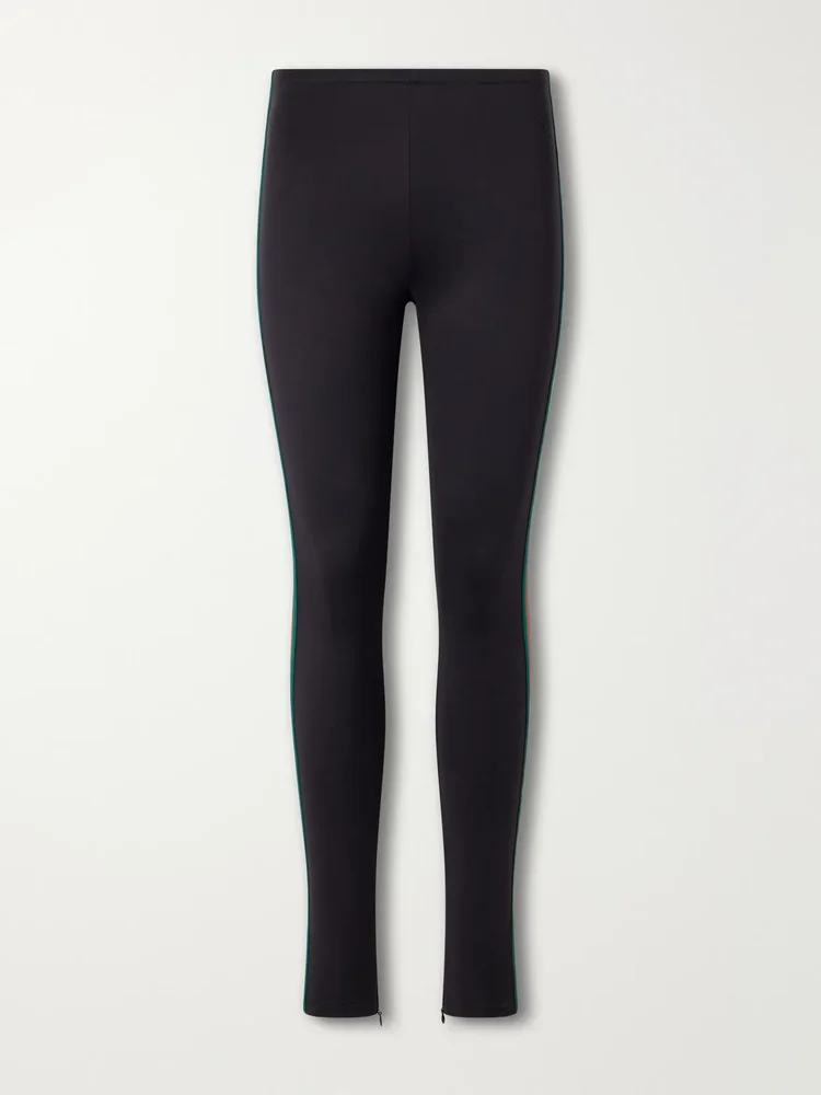 Stretch-jersey leggings