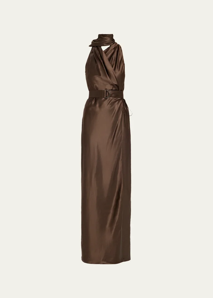 Rynn Washed Duchesse Evening Dress