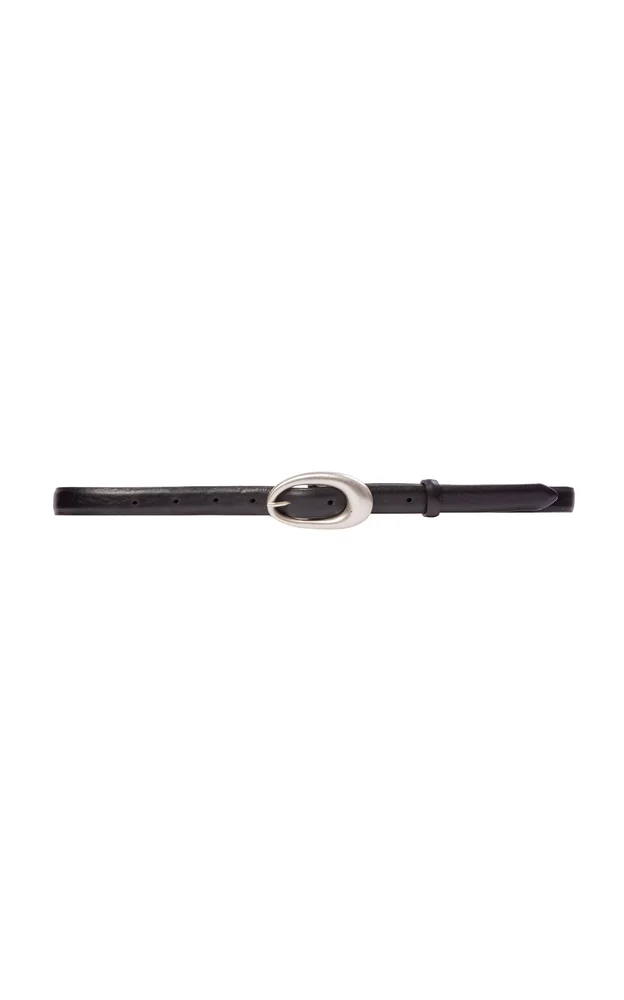Oval Leather Belt