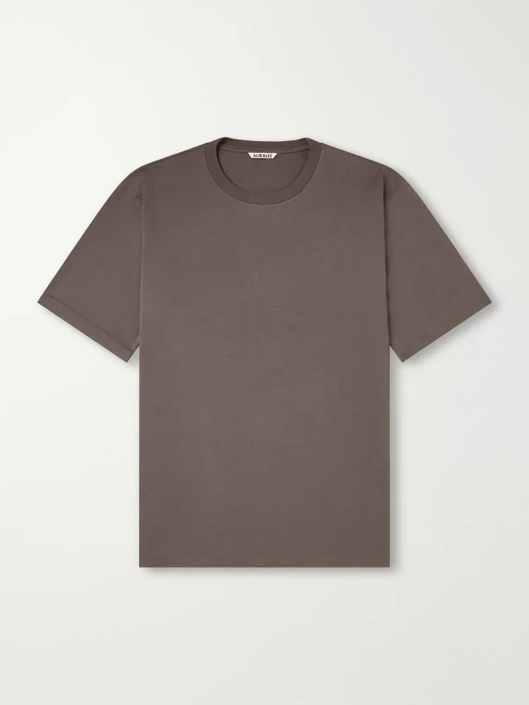 Luster Cotton-Jersey T-Shirt