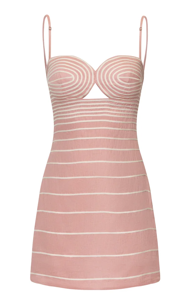 Tarde Islea Linen Mini Dress