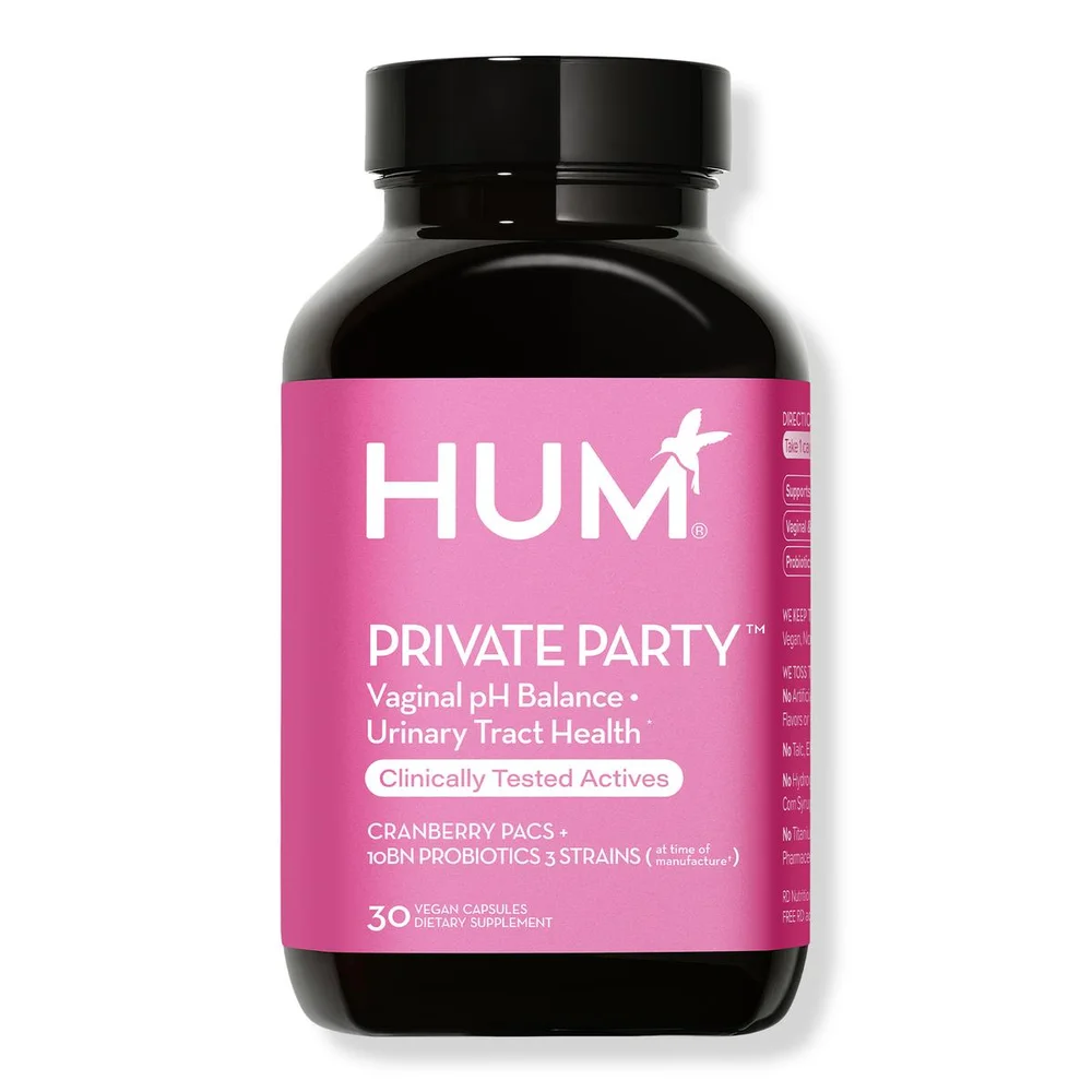 Private Party Vaginal Probiotics for pH Balance & Urinary Tract Health