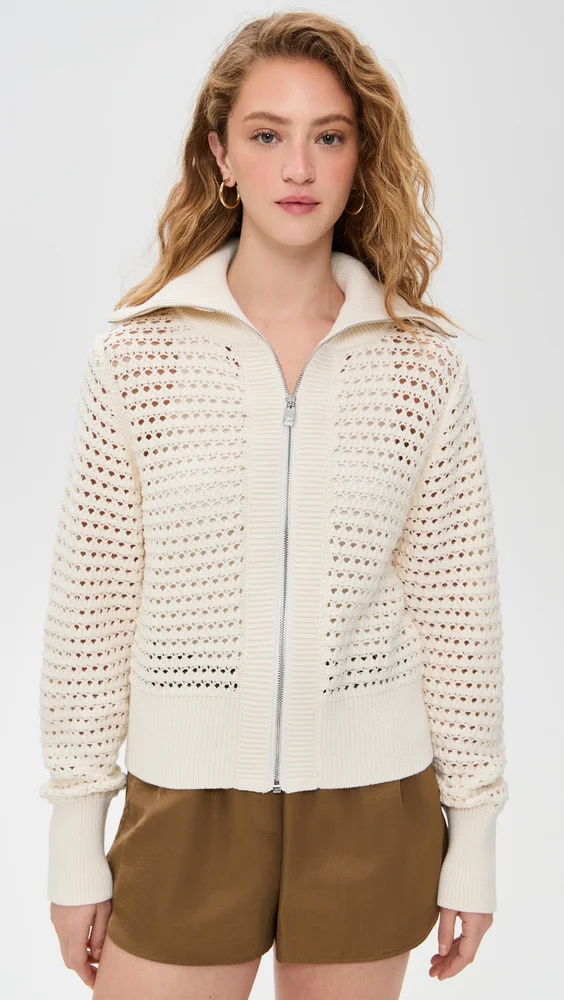 Eloise Full Zip Knit Cardigan