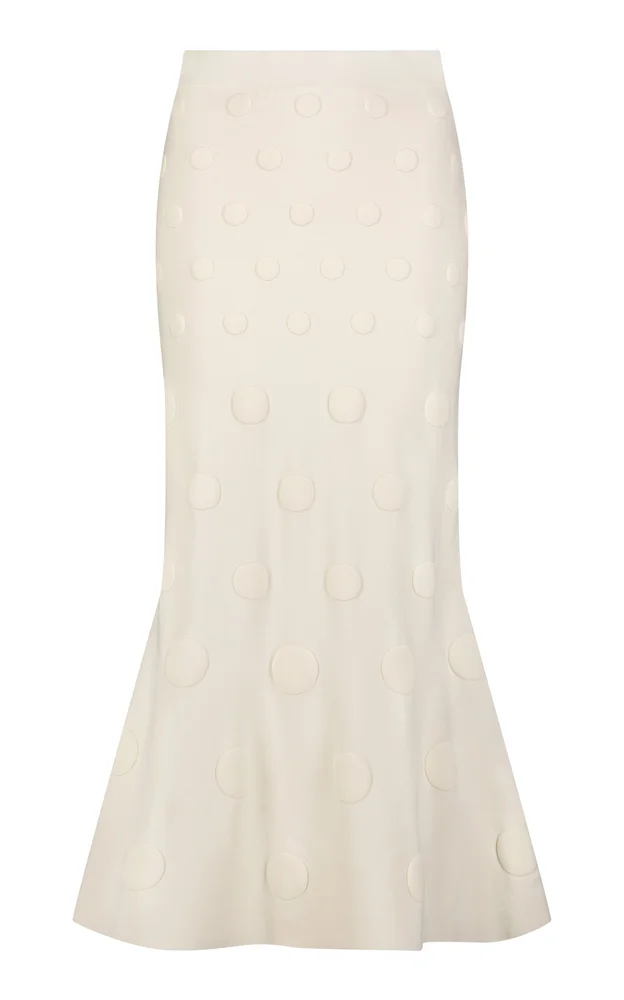 Pucker Dot Knit Skirt