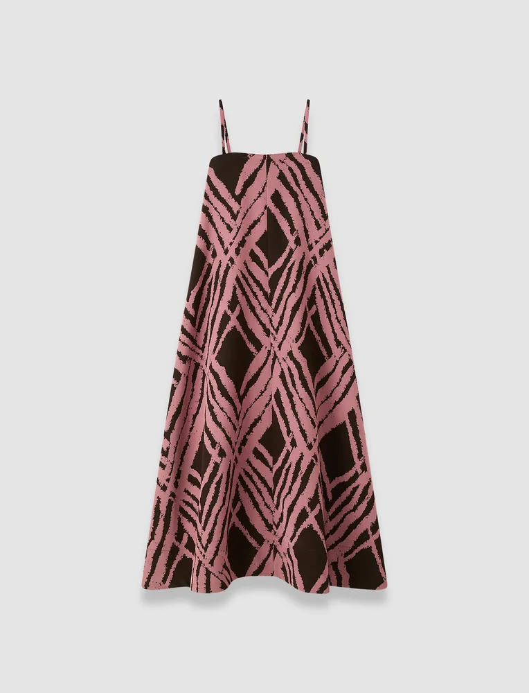 Banna Satin Twill Strapless Dress