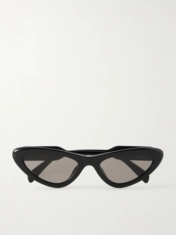 Cat-eye acetate sunglasses
