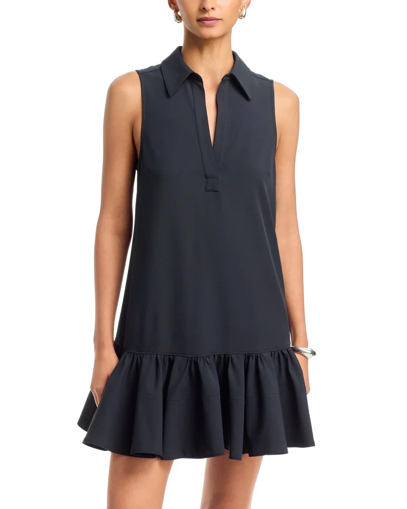 Rayne Sleeveless Ruffle Hem Dress